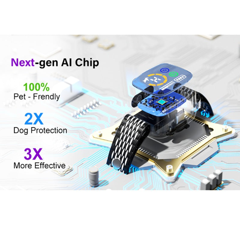 Smart Dog Bark Collar Anti - Barking