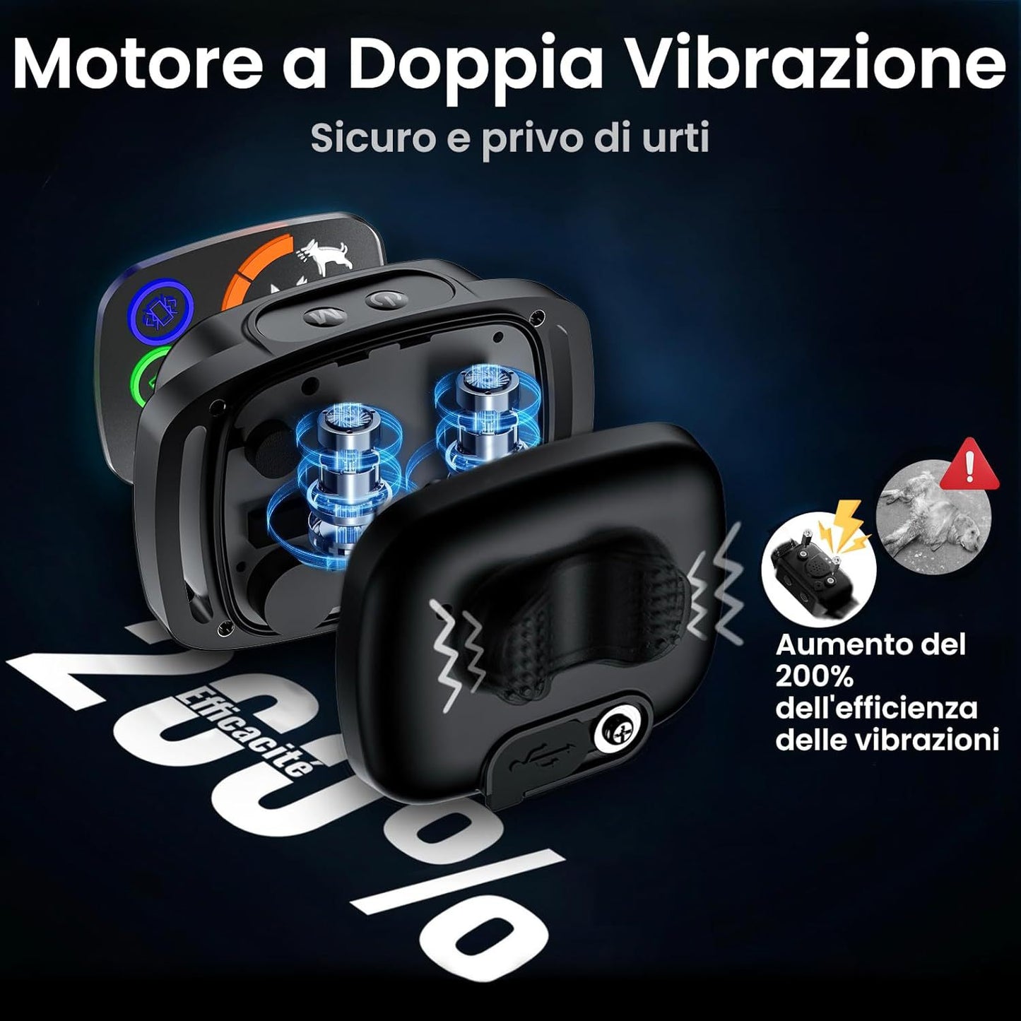 Smart Dog Bark Collar Anti - Barking