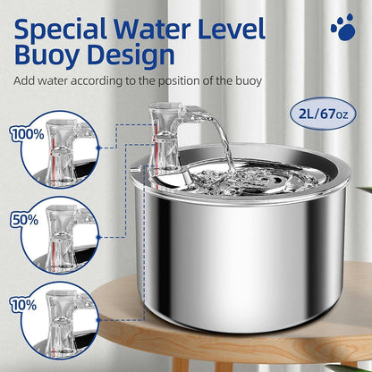 Smart Stainless Steel Water Fountain