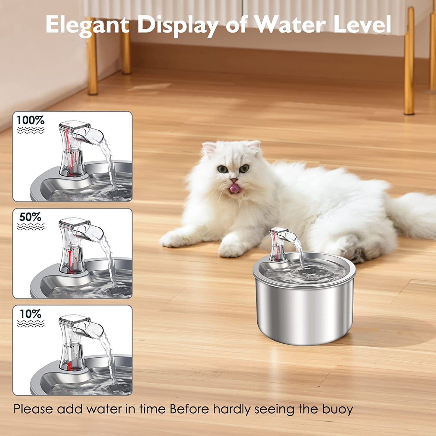 Smart Stainless Steel Water Fountain