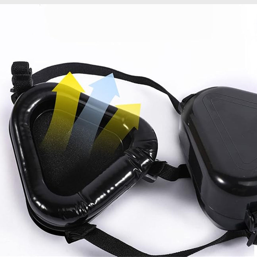 Breathable structure of pet noise canceling earmuffs—prevents ear overheating, keeps dogs comfortable during long-time wear in noisy/outdoor environments.