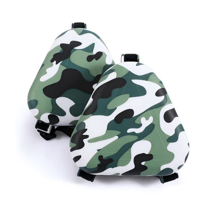 Camouflage-patterned pet noise canceling earmuffs—stylish outdoor-friendly design, effective noise insulation, great for hunting or outdoor trips with your dog.