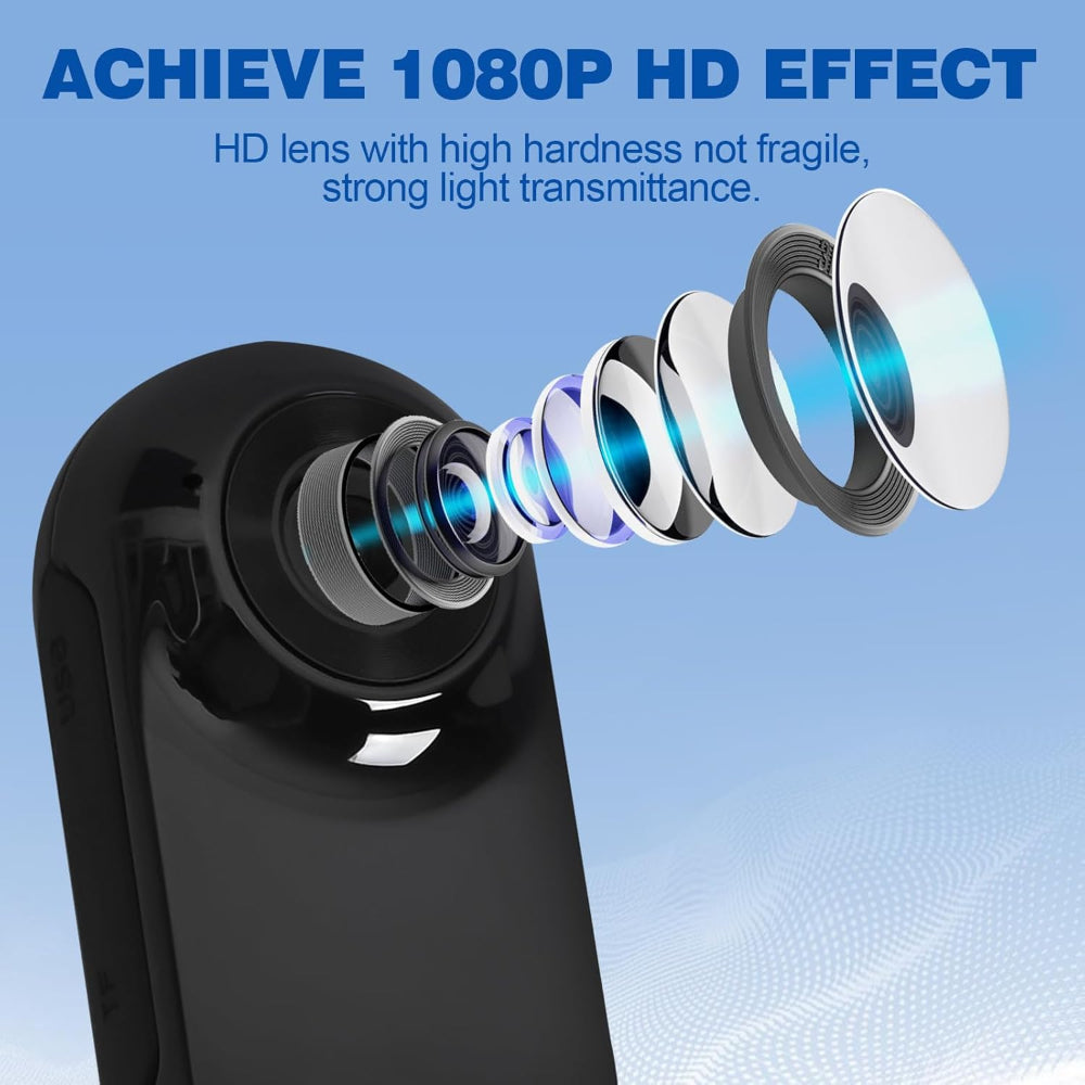HD 1080P pet camera lens with high hardness and strong light transmittance – a trusted choice to eliminate blurry video worries, ensuring you capture every detail of your pet’s activities with sharp clarity.