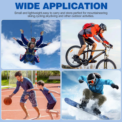 Multi-scene mini pet camera, small and lightweight for easy carrying – a versatile solution to meet pet parents’ diverse needs, letting you monitor your pet not just at home but during outdoor adventures like hiking or cycling with peace of mind.