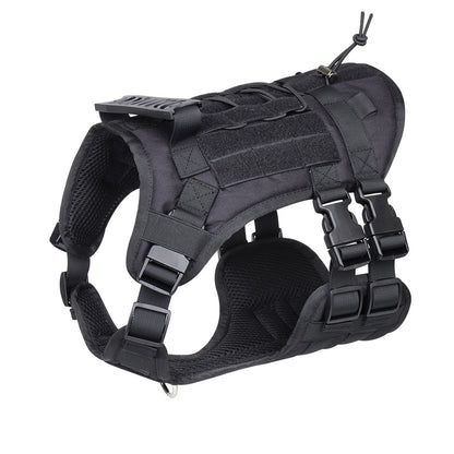 Ultimate Tactical Dog Harness: All-in-One No-Pull, Escape-Proof & Emotional Support Solution