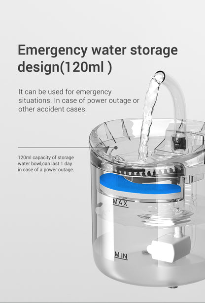 Pet Dispenser Fountain Solve Dehydration Worries for Dogs & Cats