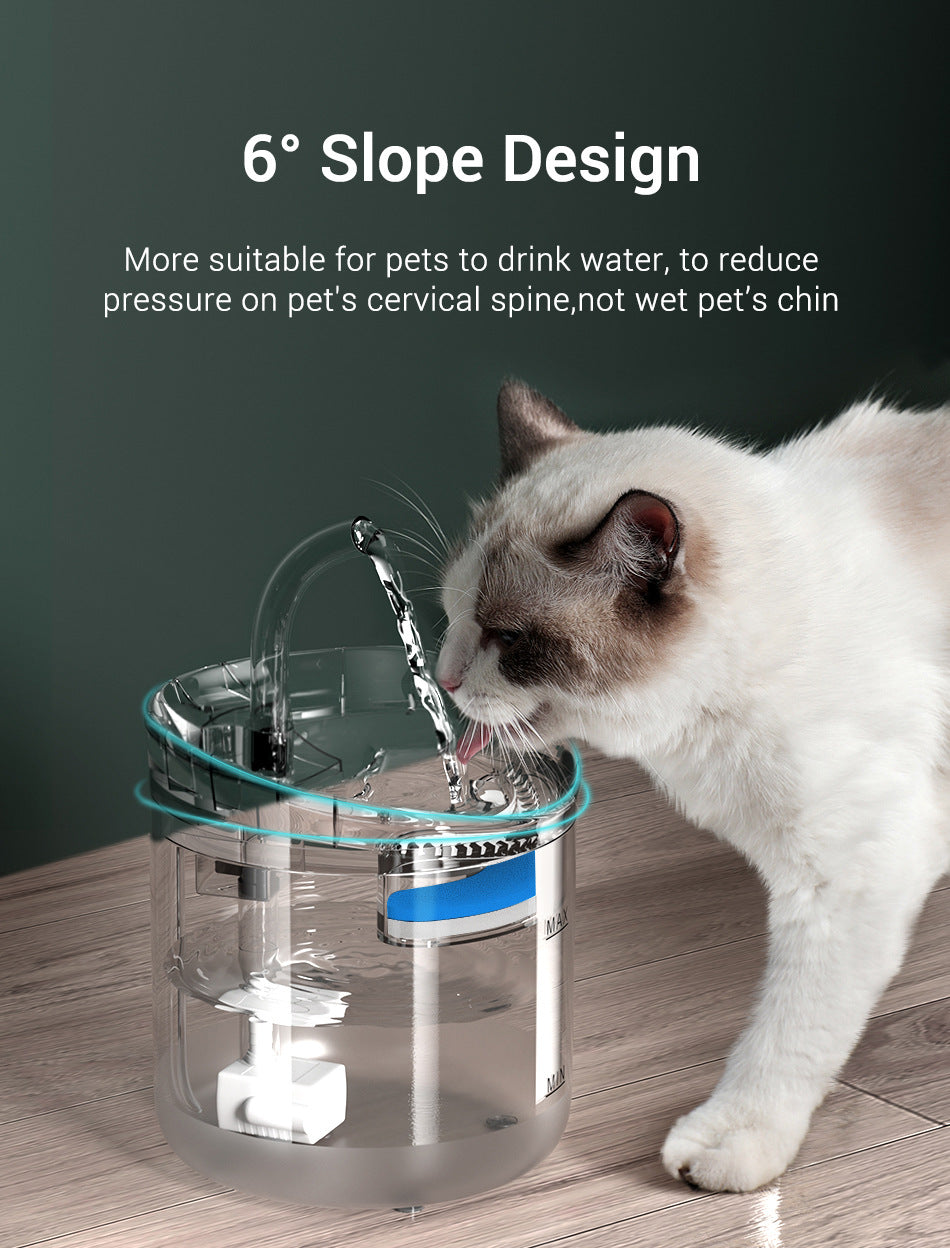 Pet Dispenser Fountain Solve Dehydration Worries for Dogs & Cats
