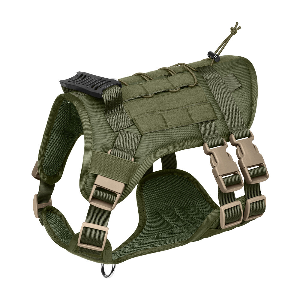 Ultimate Tactical Dog Harness: All-in-One No-Pull, Escape-Proof & Emotional Support Solution