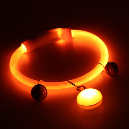 Rechargeable LED Reflective Dog Collar
