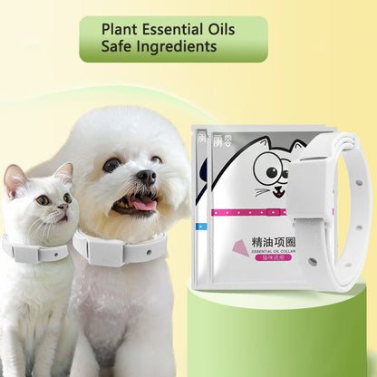 Insect-Repellent Pet Essential Oil Collar
