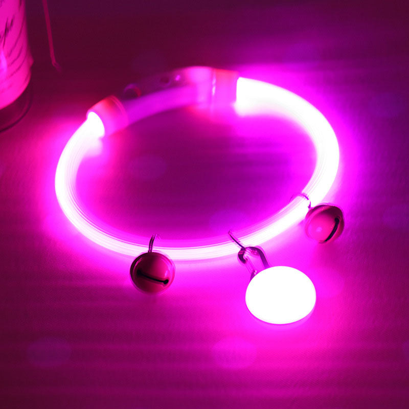 Rechargeable LED Reflective Dog Collar