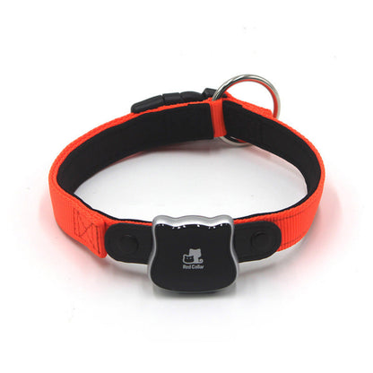 Red Collar GPS pet tracker collar with adjustable design – a reliable solution to end fears of losing your pet, providing real-time location tracking to keep your dog or cat safe and secure.