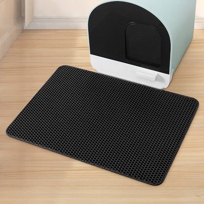 Honeycomb Cat Litter Mat - Mess - Free Litter Trapper