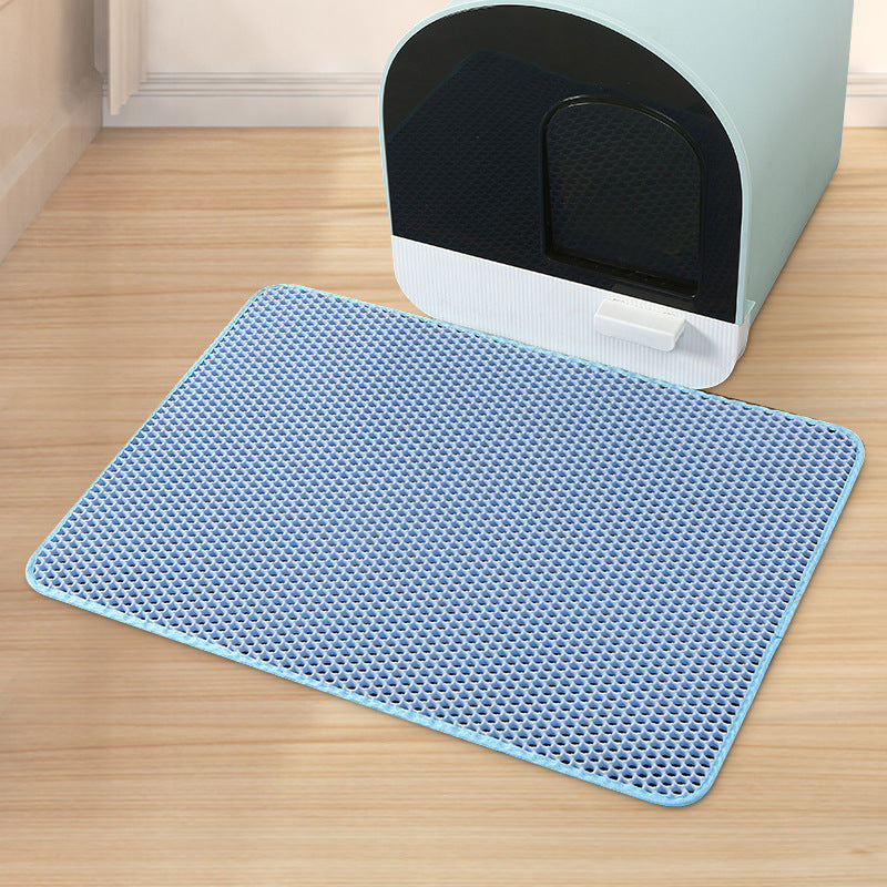 Honeycomb Cat Litter Mat - Mess - Free Litter Trapper