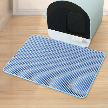Honeycomb Cat Litter Mat - Mess - Free Litter Trapper