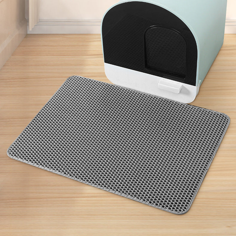 Honeycomb Cat Litter Mat - Mess - Free Litter Trapper