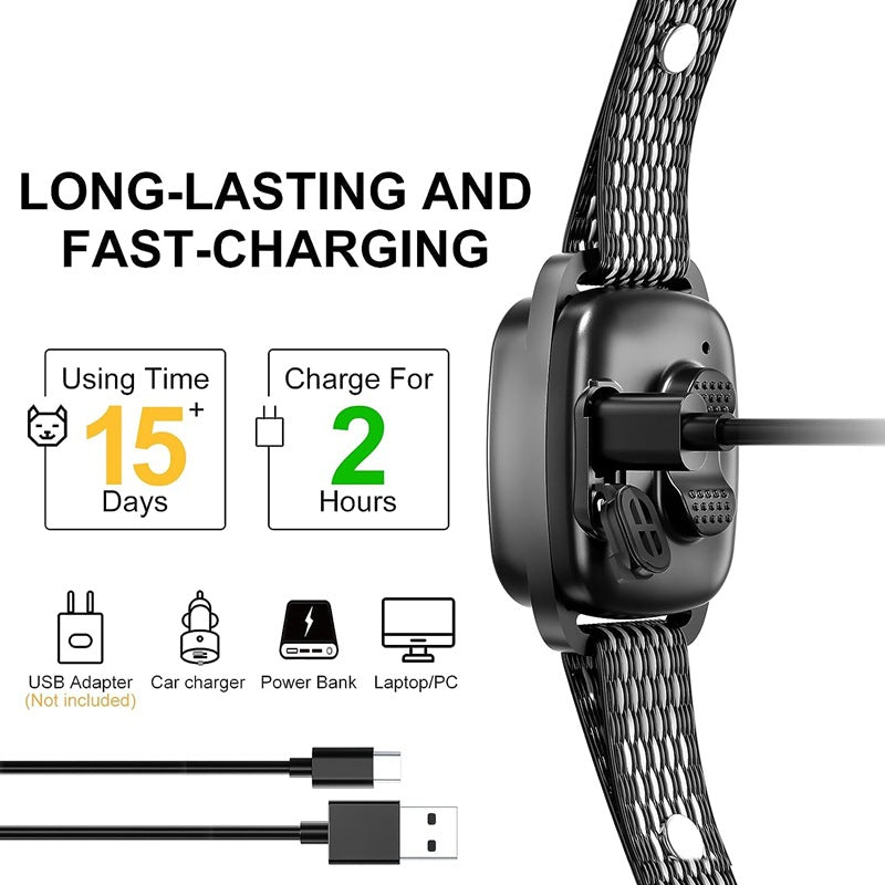 Just need to charge 2 hours and it can use 15 days 