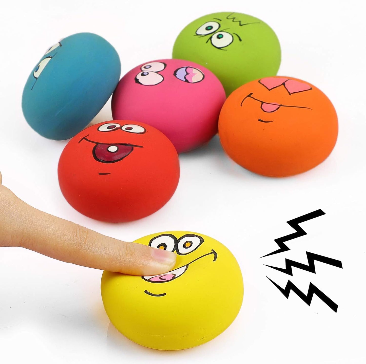 Interactive Emoji Dog Ball Toy - Relieve Boredom, Boost Mood & Enhance Bond for Dogs